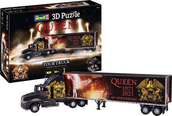 Foto: Revell 00230 queen tour truck 50th anniversary 3d puzzel