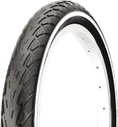 Buitenband Deli Tire 16 x 1.75" / 47-305 mm - zwart met witte lijn