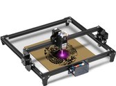 Happyment® Graveermachine - Graveerset engraver- Graveerapparaat - Laser cutter - Hout & metaal - Snijder - 580x550x150mm - 20W