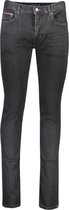 Tommy Hilfiger Jeans Zwart Aansluitend - Maat W33 X L36 - Heren - Herfst/Winter Collectie - Katoen;Elastaan