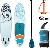 MOAI 10'6 - Opblaasbaar allround SUP board - Compleet - Inclusief tas peddel pomp