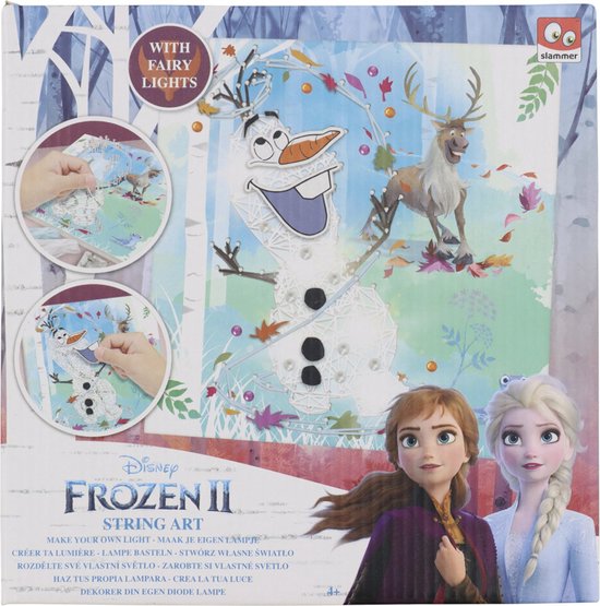 Disney - Frozen II - Olaf - String Art - Maak je eigen lampje | bol.com