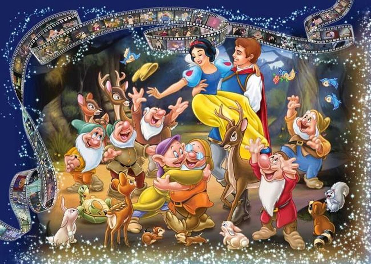 Ravensburger - puzzel Disney Princess Sneeuwwitje - Legpuzzel - 1000 stukjes