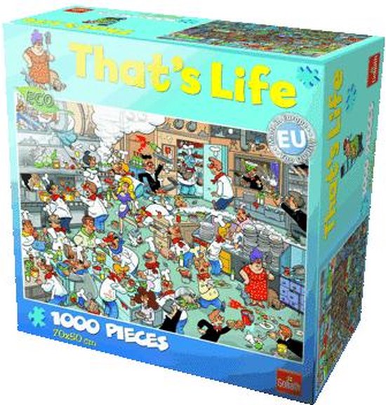That's Life Puzzel - Keuken - Puzzel 1000 stukjes