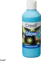 Creall Glow in the Dark Paint Blue, 250 ml