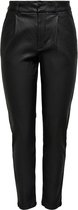 Jacqueline de Yong Broek Jdynewthunder Chino Coated Pnt 15236615 Black Dames Maat - L