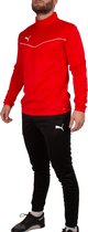 Puma Teamrise Trainingspak - Maat XL  - Mannen - rood/zwart