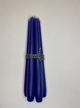 Kandelaarkaarsen - Donker blauw - 25cm - 5 stuks