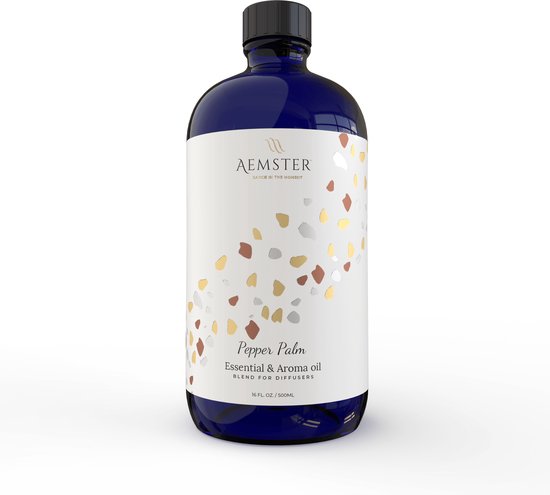 Aemster - Pepper Palm (500ml) - Geurolie - Huisparfum - Geschikt voor aroma diffusers
