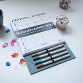 Hobbit Familieplanner met 4 markers-D3-2022