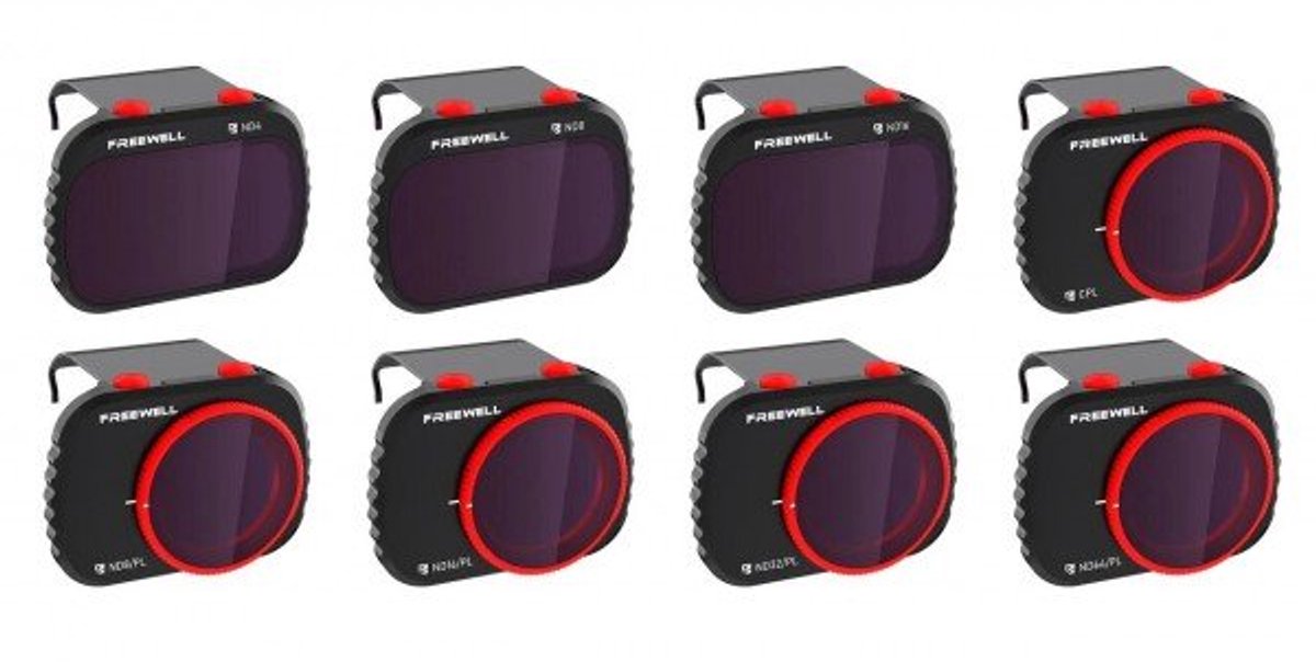 Freewell DJI Mavic Mini All Day Filter set CPL+ND4-8-16+ND/PL16-32-64 (8 stuks)