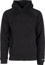 Fox Originals black zwart Brixton Bike Embossed Hooded Sweater Amsterdam Maat S