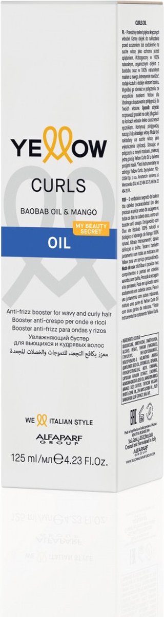 YELLOW - CURLS OIL 125ml