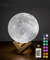 Nachtlampje  - Tafellamp - Met Afstandsbediening Inclusief Batterij - Nachtlampje Kinderen - Nachtlampje Volwassenen
