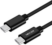 Ninzer USB-C Datakabel - Oplaadkabel - 1.5m - Zwart