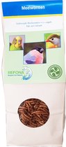 Biopack Gedroogde Meelwormen - 1 Liter - Geschikt als voer voor vogels, kippen, reptielen en vissen