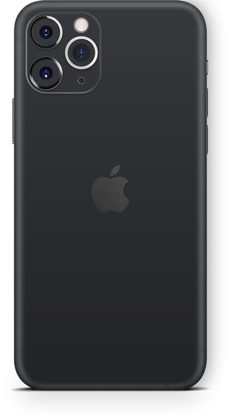 iPhone 11 Pro Skin Mat Zwart - 3M Sticker