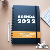 Hobbit Grootletteragenda A4 Zwart-2022