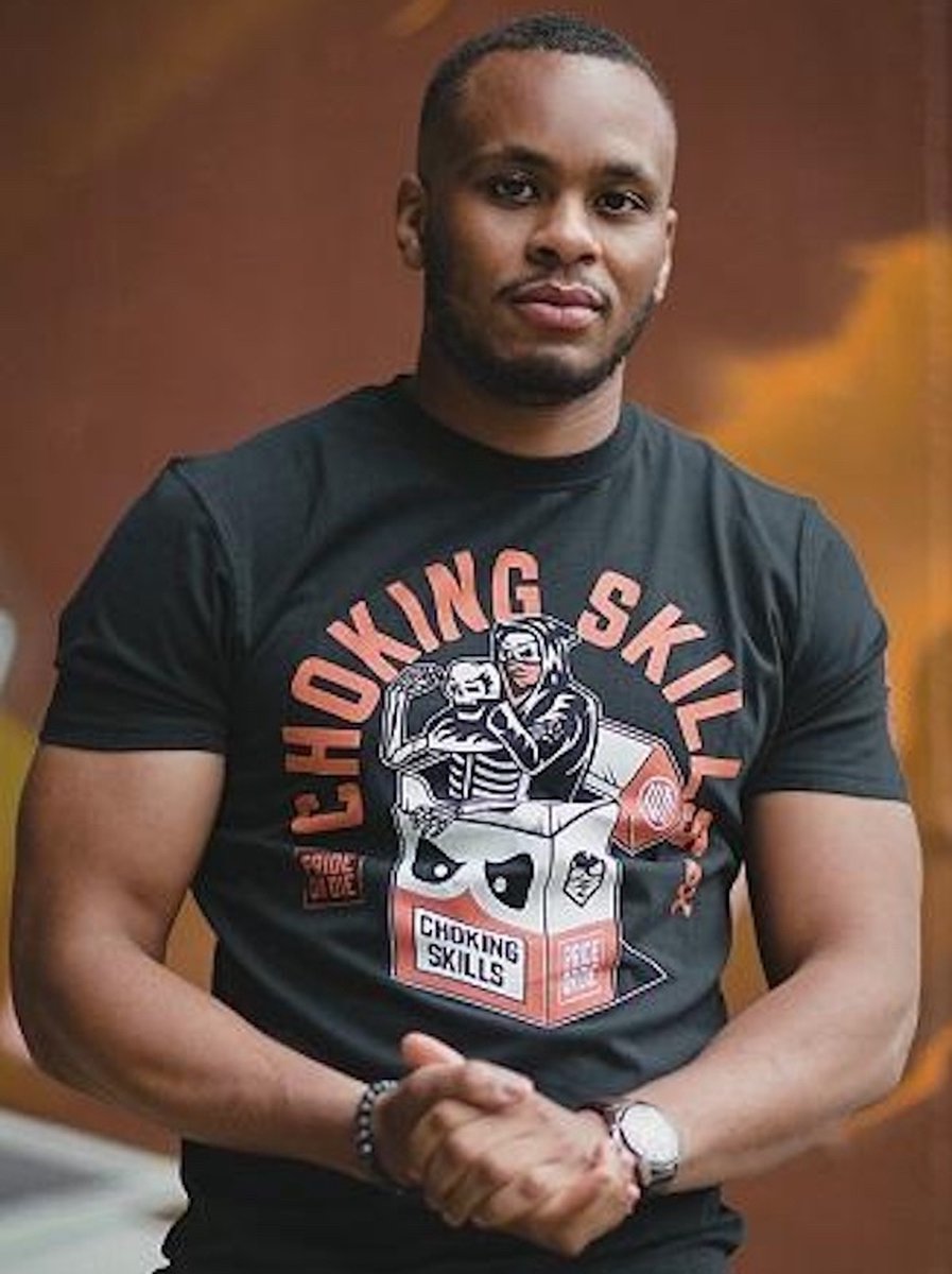 PRiDE or Die T-shirt Choking Skills Zwart - XXL