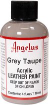Angelus Leather Acrylic Paint - textielverf voor leren stoffen - acrylbasis - Grey Taupe - 118ml