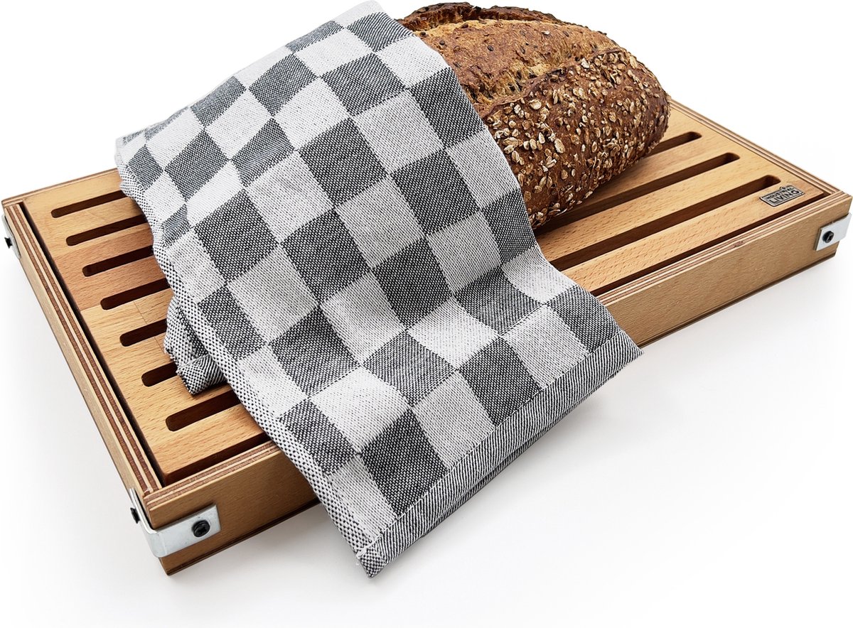 Industrial Living Broodsnijder - Broodsnijplank Met Kruimel Opvangbak