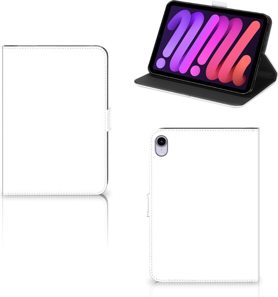 Book Case iPad Mini 6 (2021) Hoes met Standaard Barok Flower