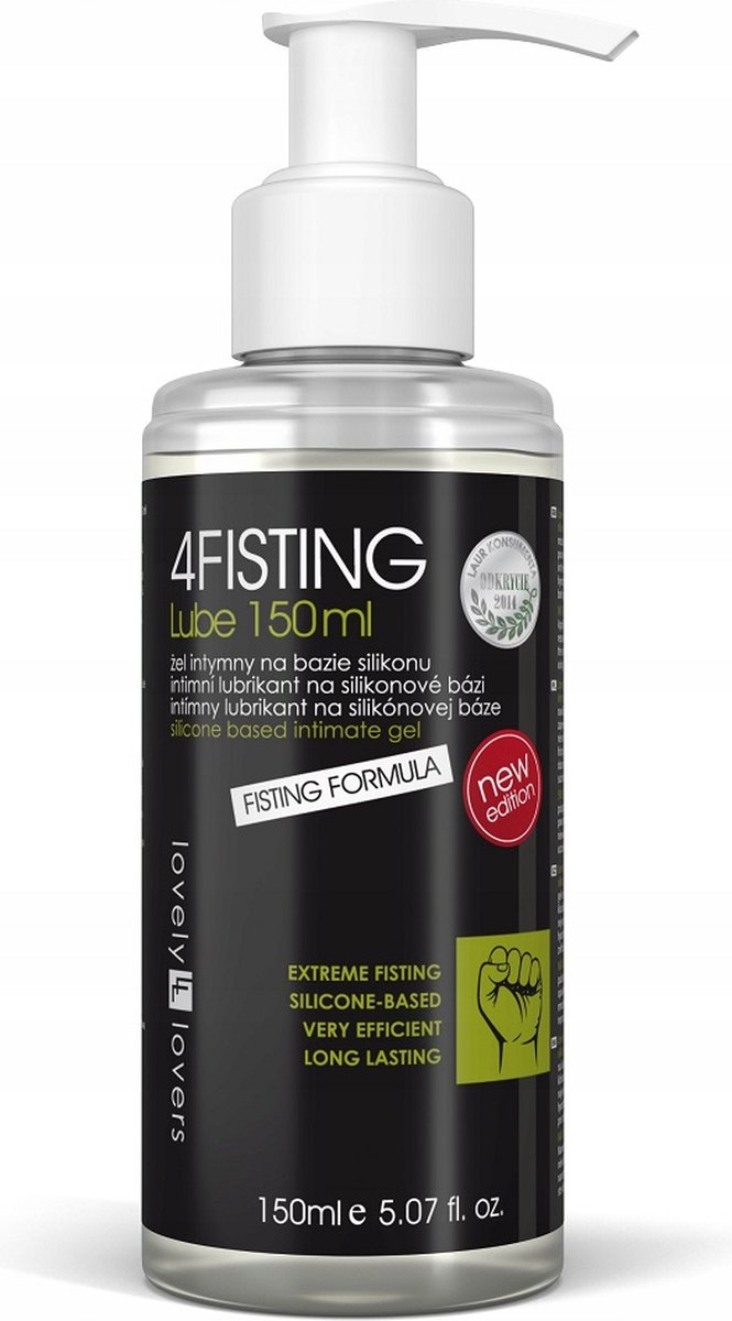 Goedkoopste 4Fisting Lube extreme performance intieme gel op silicone basis 150ml