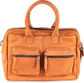 Dutch-Bag Breda Leren Laptoptas 17 Inch Roest - Kenia Leder  - Handgemaakt in NL - Premium Leer