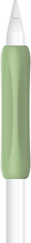Pencil Grip voor Apple Pencil 1/2 - Silicone Grip Holder - 1 stuk - Groen