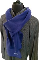 Feligi Warme Antipilling Fleece Sjaal, 28 x 150 cm - Blue Jeans