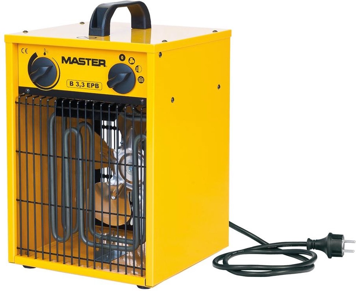 Master Elektrische heater B3EPB 3300W 40m² Met thermostaat