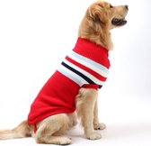 Gebreide hondentrui voor grote honden Rood Maat XL