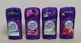 Lady Speed Stick-Deodorant- Mix Collectie-PH ACTIVE-Aloë Vera-PRO-5 IN 1-FRESH & ESSENCE - 4 x 45g