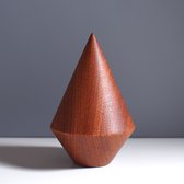 Bosurn model Salvia - Houten mini urn - Mahonie