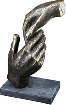 Gilde handwerk  Sculptuur Handen  Bronskleurig