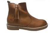 Naturino rits kort flosh lederen laarsjes Durham cognac mt 29