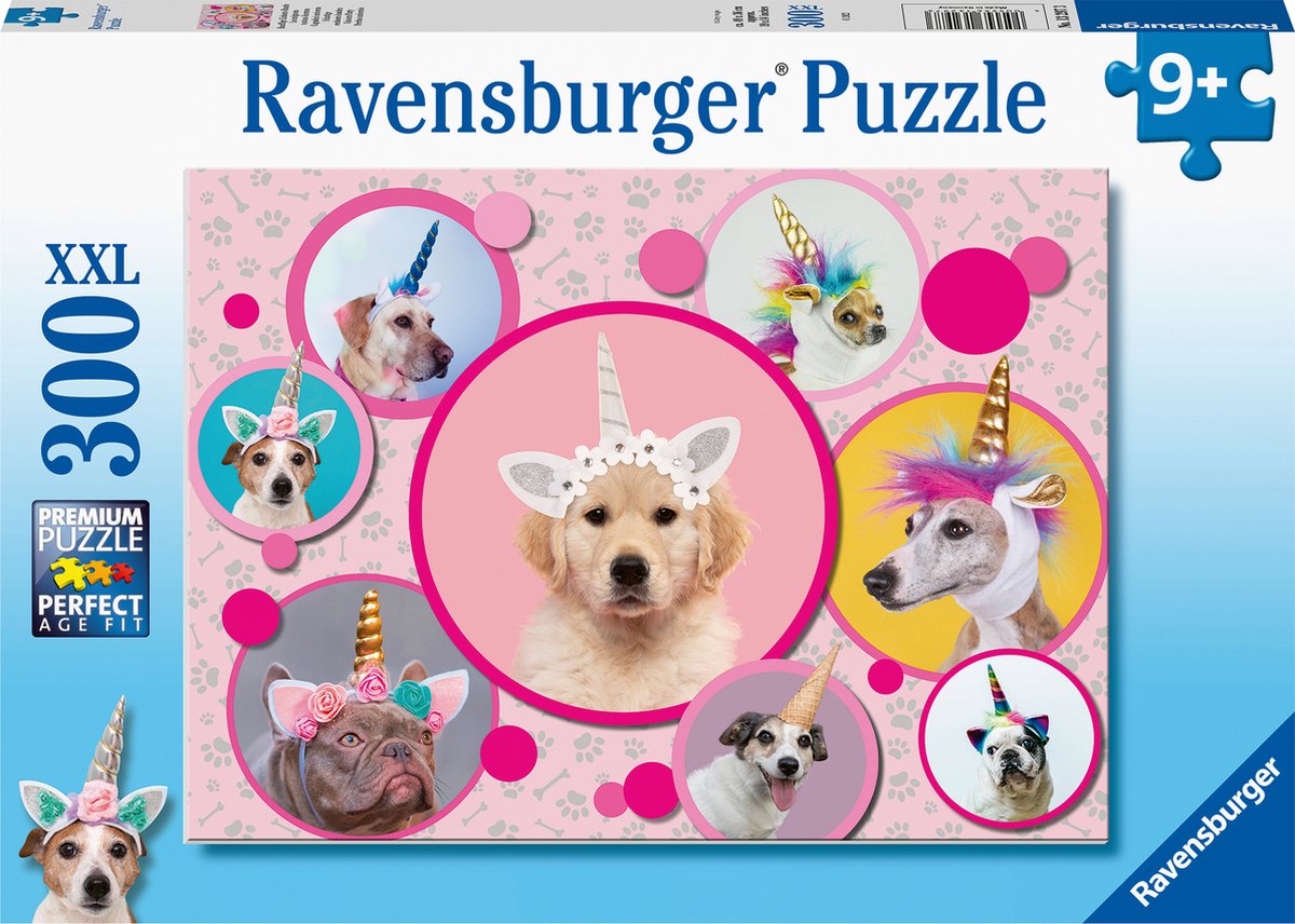 Schattige eenhoorn-honden 300st