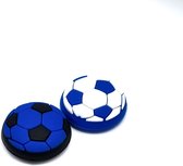 Thumb Grips | Thumb Sticks | Gaming Thumbsticks | Geschikt voor Playstation PS5 PS4 PS3 & Xbox X S One 360 | 1 Set = 2 Thumbgrips | Voetbal | Blauw Wit