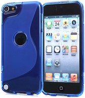 TPU Flex Bescherm-Hoes Skin Hoesje voor iPod Touch Blauw