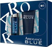 Arrogance Blue set van eau de toilette + hair & body shampoo