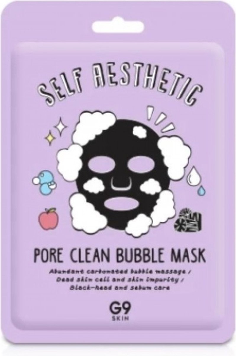 G9SKIN Self Aesthetic Poreclean Bubble Mask