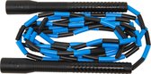 Sanguine LX Champion Freestyle Soft Beaded Rope - springtouw - 305cm (10ft) - black & blue - Long handle