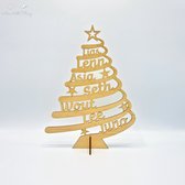 [Nice Little Things] - Familie Kerstboom - Hout - Esdoorn