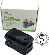 Jouw medische shop™ - Saturatiemeter - vingertop zuurstofmeter - pulse oximeter - hartslagmeter - oximeter- saturatiemeter met hartslagmeter zuurstof - medisch - saturatie