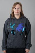 Pokemon Mega Charizard hoodie maat Large