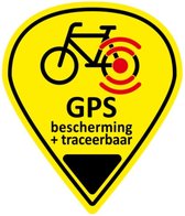PROFDUCTS+ | Fiets Gps - Gps Tracker Fiets - GPS Sticker - Diefstal Preventie - Anti-Diefstal - Fietsalarm - Fietsslot - 2 stuks