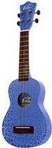 Leho sopraan ukulele My Dreamy Blue MLUS-146MDBw120s + draagtas