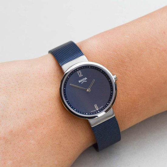 Boccia Titanium 3283.04 Dames Horloge 30 mm | bol.com