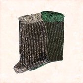 Jobo By JET - Glitter sokken set - 2 pack - 2 paar sokken - Zilver - Groen - One size