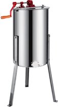 Handmatige Honingextractor - Honing Centrifuge - Honey Extractor - Bijenteelt Apparatuur - Honingslinger - 38cm Vat Diameter - RVS